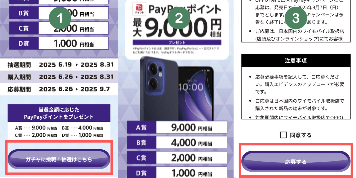 ガチャを引く