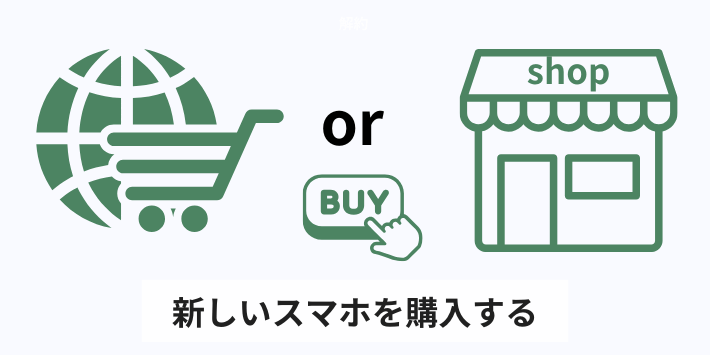 手順2:新しいスマホを購入する